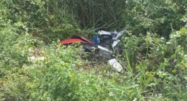 Motosiklet ile su kanalına düşen sürücü hayatını kaybetti