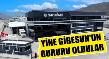 Yine Giresun'un Gururu Oldular