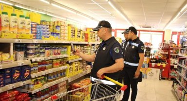 Zabıtadan market denetimi