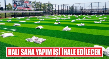 Halı Saha Yapım İşi İhale Edilecek