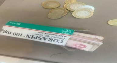 Çorum'da dilencinin ilginç para zulası...