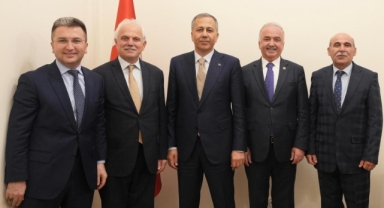 Doğankent yatırımlarına Ankara teması