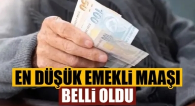 En Düşük Emekli Maaşı Belli Oldu