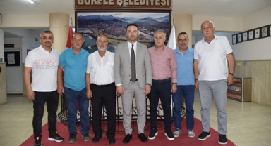 Giresun ASKF'den, Görele Belediye Başkanı Hasbi Dede'ye Ziyaret