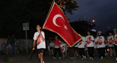 Giresun'da 15 Temmuz Şehitleri Sancak Koşusu Gerçekleştirildi
