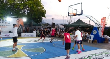 Giresun'da Sokak Basketbolu Heyecanı Başladı