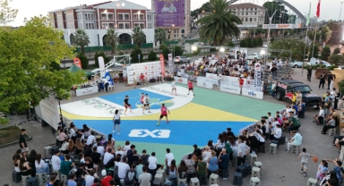 Giresun'da Sokak Basketbolu Heyecanı Devam Ediyor.