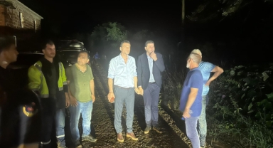Giresun'daki fırtınaya Giresun Belediyesinden anında müdahale