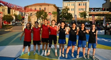 Giresun'dan sokak basketbolu coşkusu sürüyor