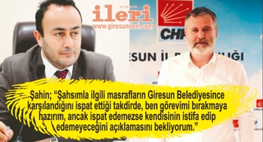 Giresun İGM Başkanı Şahin’den CHP Giresun İl Başkanı Şenyürek’e çok sert cevap: “Ahlaksızlık, yalan, iftira… Kifayetsiz muhterislerin hezeyanı”