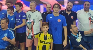 Giresun Şahinspor, Yüzmede Türkiye Şampiyonu!