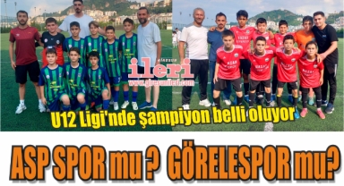 Giresun U12 Futbol Ligi'nde Şampiyon Belli Oluyor: ASP Spor mu, Görelespor mu?