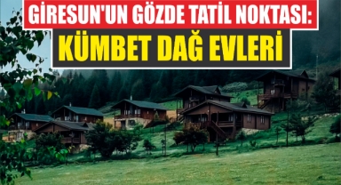 Giresun'un Gözde Tatil Noktası: Kümbet Dağ Evleri