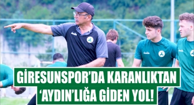 Giresunspor’da Karanlıktan ‘Aydın’lığa Giden Yol!