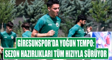 Giresunspor’da Yoğun Tempo: Sezon Hazırlıkları Tüm Hızıyla Sürüyor