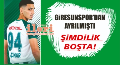 Giresunspor’dan Ayrılmıştı… Şimdilik Kulüpsüz!