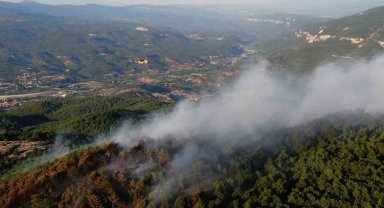 Karabük'te ormanlar alev alev