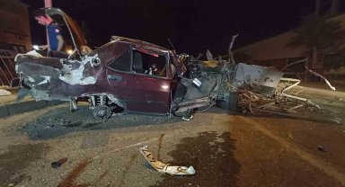 Samsun'da feci kaza: 1 ölü, 2 yaralı