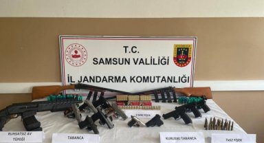 Silah kaçakçılığı operasyonunda 9 kişi yakalandı