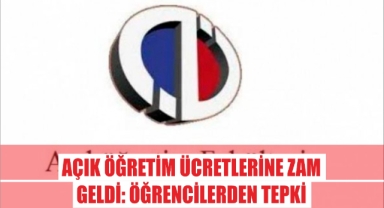 Açık Öğretim Ücretlerine Zam Geldi: Öğrencilerden Tepki