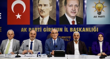 AK Parti Genel Başkan Yardımcısı Yılmaz, Giresun'da konuştu