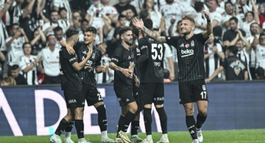 Beşiktaş güle oynaya Avrupa'da turladı: 5-1