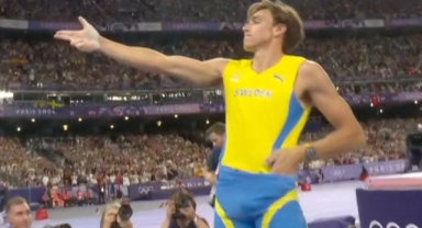 Duplantis Olimpiyat Rekorunu, Yusuf Dikeç Pozuyla Kutladı