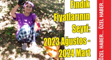 Fındık Fiyatlarının Seyri: 2023 Ağustos - 2024 Mart