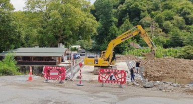 Giresun'da Bitmeyen Köprü! Muhtar İsyan Etti
