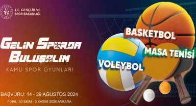 Giresun'da Kamu Spor Oyunları Başlıyor!