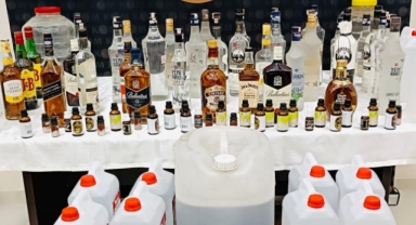 Giresun'da sahte içki operasyonu