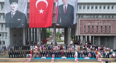Giresun'da Zafer Bayramı heyecanı yaşandı
