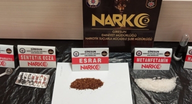 Giresun’da zehir operasyonu! 4 kişi tutuklandı