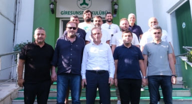 Giresun’daki spor olanaklarını ve projeleri görüştüler
