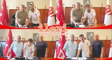 Giresun ekibinde transfer taarruzu! 4 futbolcu imzayı attı