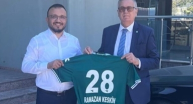 Giresunspor’a bir destekte Ramazan Keskin’den