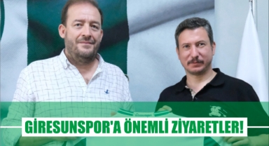 Giresunspor’a Önemli Ziyaretler!