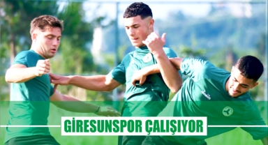 Giresunspor Çalışıyor