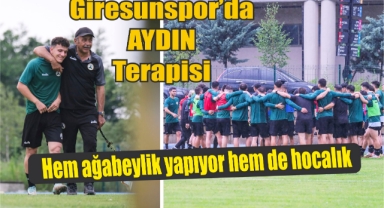 Giresunspor'da Aydın terapisi