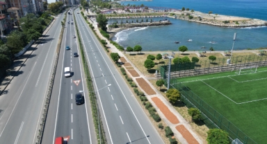 Karadeniz Sahil Yolu fındıkçıların harman yeri oldu
