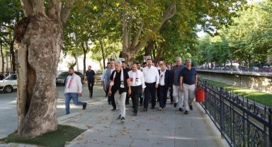 Kastamonu'da Filistin'e destek yürüyüşü gerçekleştirildi