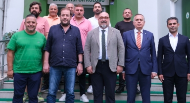 TFF Yönetim Kurulu Üyesi Mustafa Bozbağ'dan Giresunspor'a Ziyaret