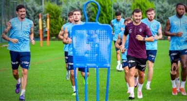 Trabzonspor, St. Gallen maçının hazırlıklarını sürdürdü