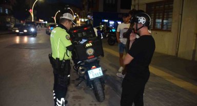 Vezirköprü polisinden şok uygulama
