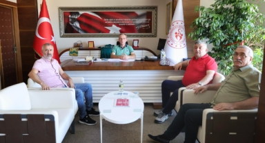 1926 Bulancakspor Yönetimi’nden Müdür Ergün’e ziyaret