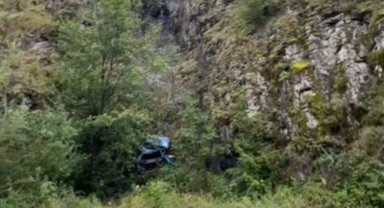 Artvin’de otomobil uçurumdan yuvarlandı: 1 kişi hayatını kaybetti