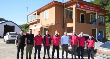 Başkan Ayyıldız, İtfaiye Haftası Kapsamında İtfaiye Personelini Ziyaret Etti