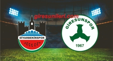 Diyarbekirspor: 0 – Giresunspor: 0 (İlk Yarı)