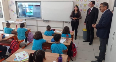 Doğankent’te eğitim kalitesi artıyor… Kaymakam Summak eğitim çalışmalarını yerinde inceledi