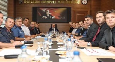 Giresun’da güvenlik zirvesi toplandı